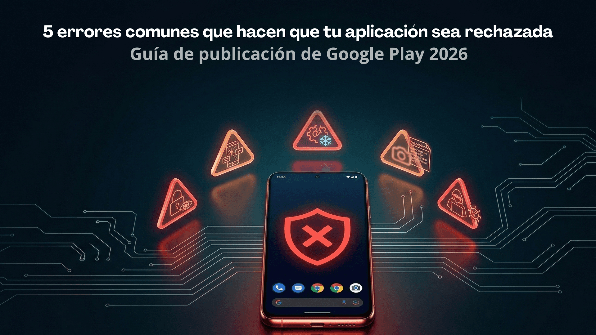 5 Errores Comunes Que Hacen Que Tu App Sea Rechazada en Google Play