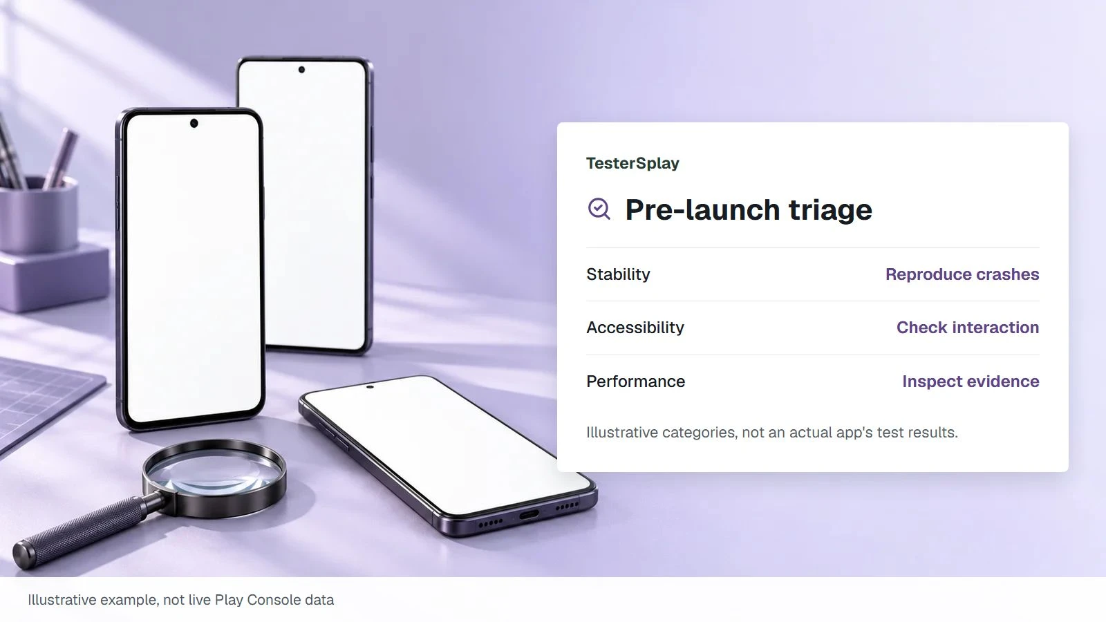 Read your Google Play pre-launch report before requesting production