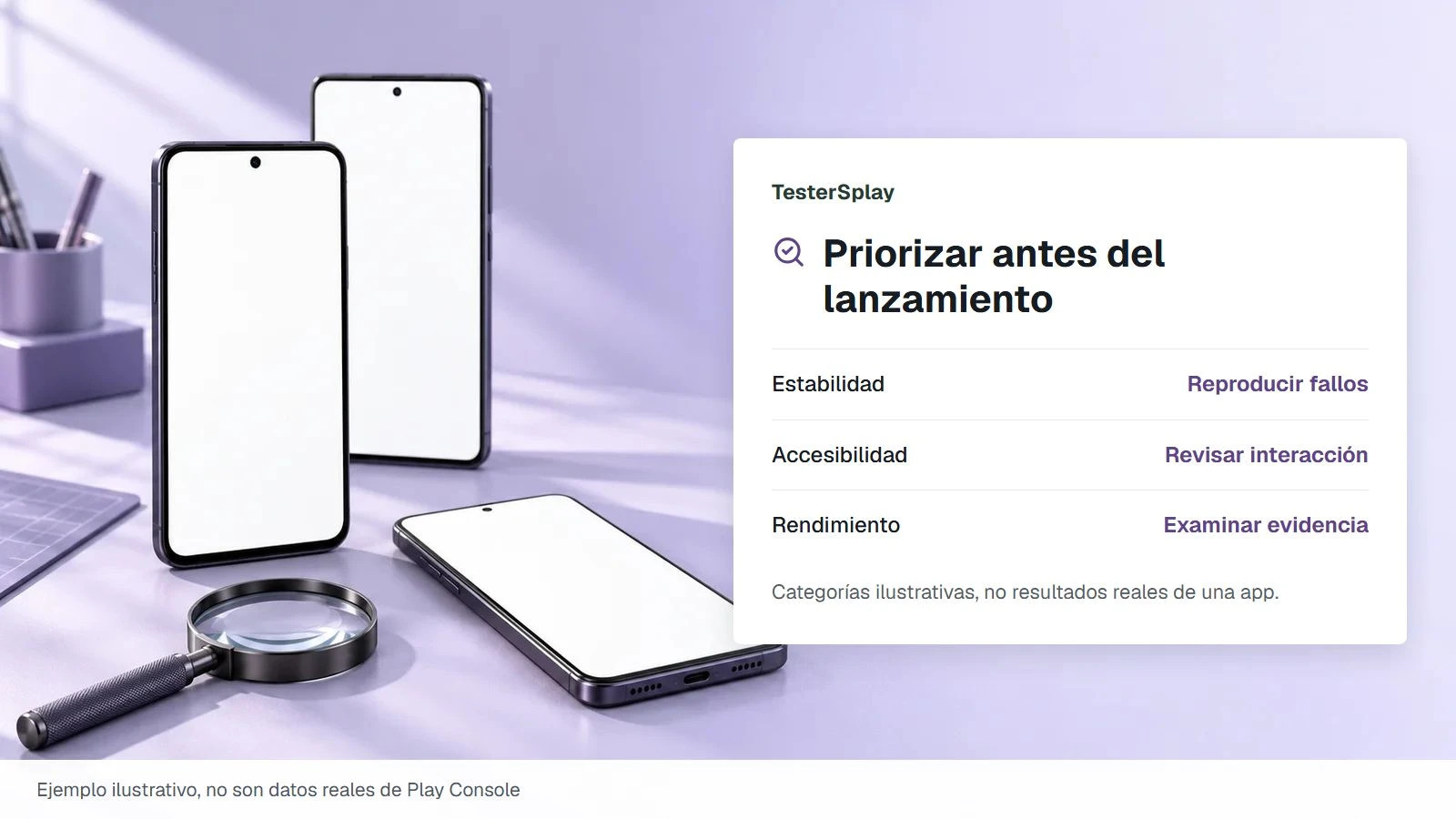 Cómo leer el informe previo al lanzamiento de Google Play
