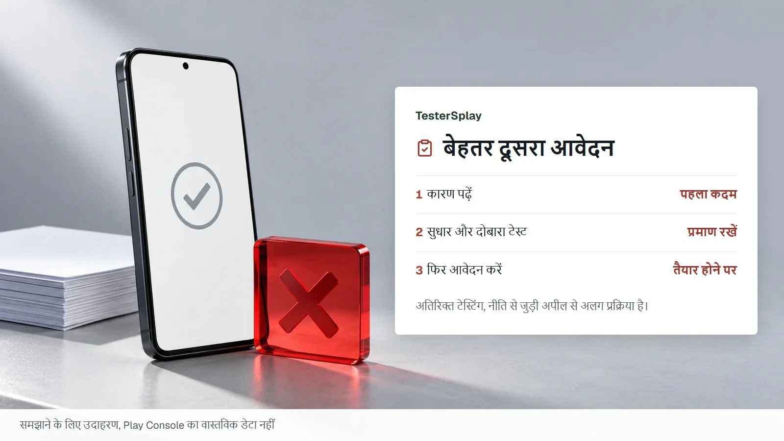 Google Play ने प्रोडक्शन ऐक्सेस ठुकराया: दोबारा आवेदन से पहले क्या सुधारें